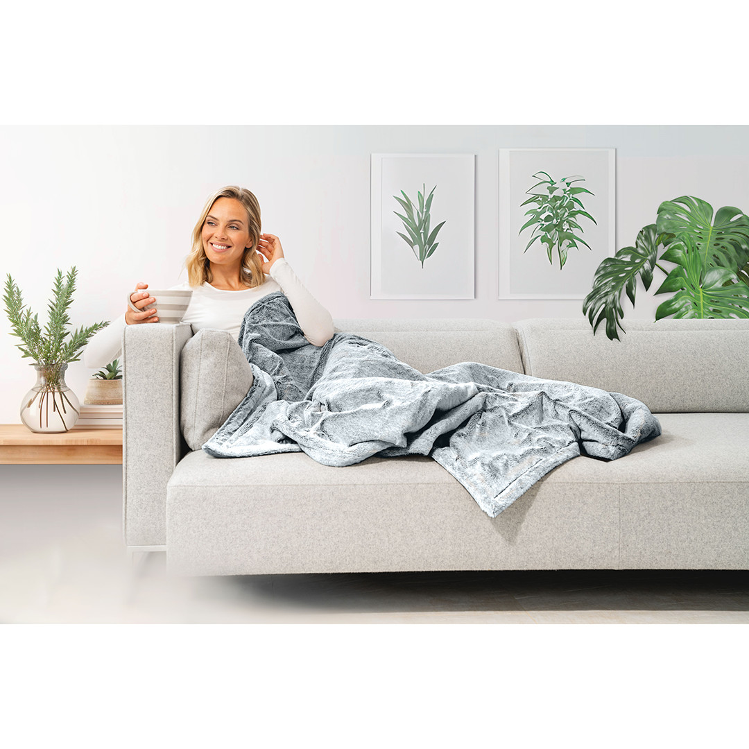 Beurer HD 75 Nordic Grey, 180 x 130 cm, grey - Heated overblanket