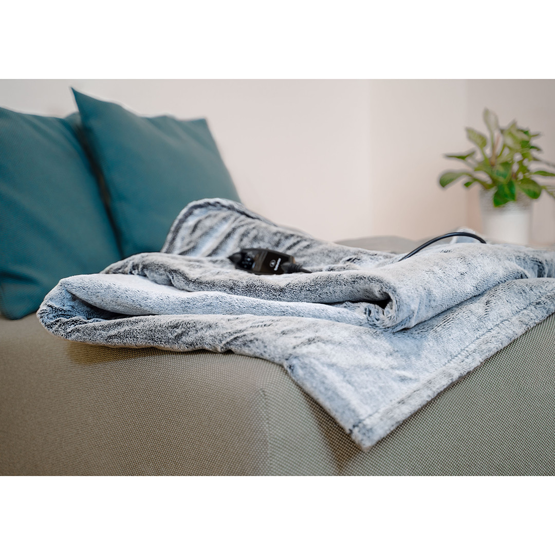 Beurer HD 75 Nordic Grey, 180 x 130 cm, grey - Heated overblanket