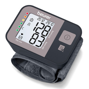 Beurer Vital+, black/grey - Wrist blood pressure monitor BC1R