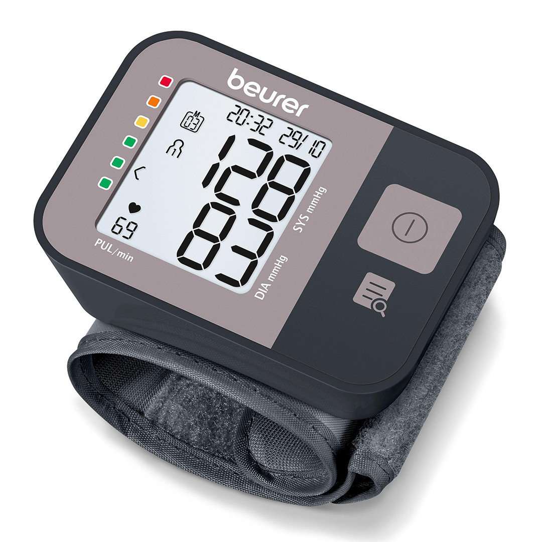 Beurer Vital+, black/grey - Wrist blood pressure monitor