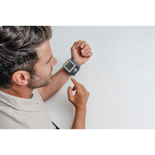 Beurer Vital+, black/grey - Wrist blood pressure monitor