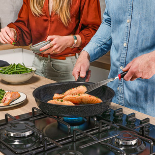 Tefal Expertise Ceramic, 28 cm, melna - Panna cepšanai