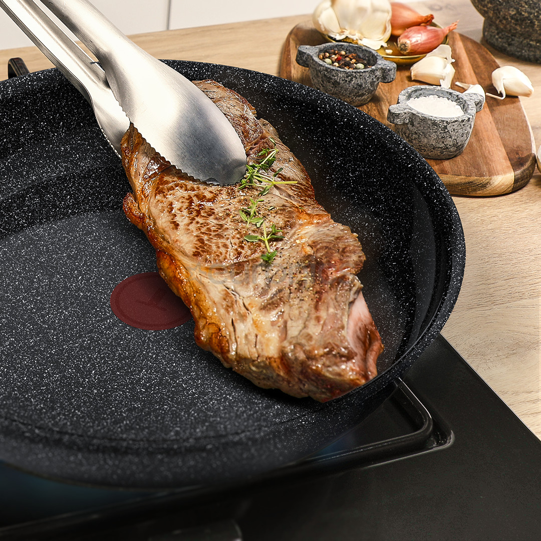 Tefal Expertise Ceramic, 28 cm, melna - Panna cepšanai