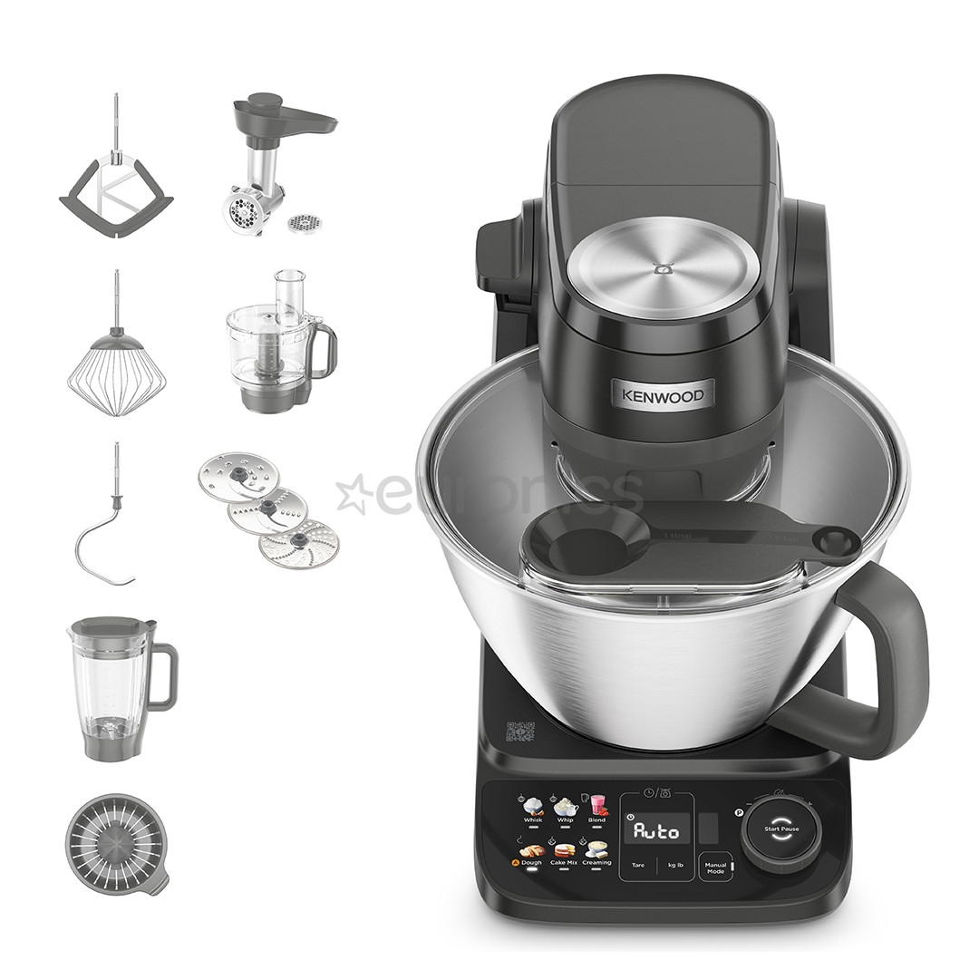 Kenwood Smart Touch, 1000 W, melna - Mikseris