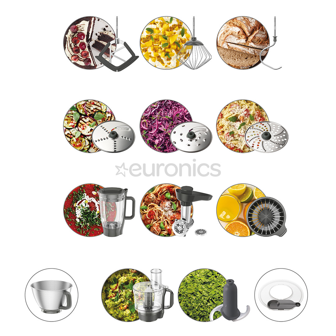 Kenwood Smart Touch, 1000 W, melna - Mikseris