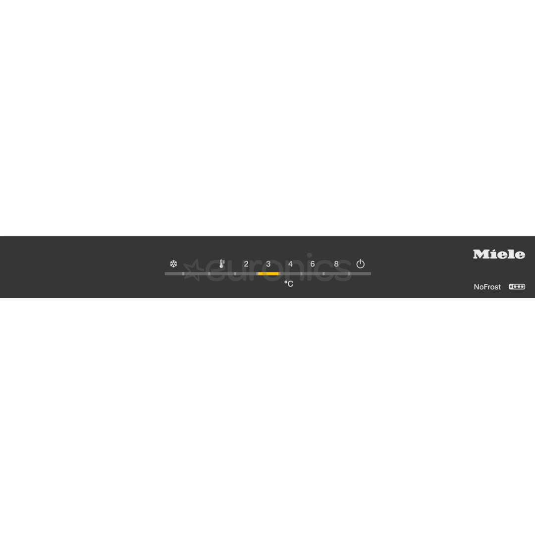 Miele KDN 7724 E Active, NoFrost, 260 L, height 178 cm - Built-in refrigerator
