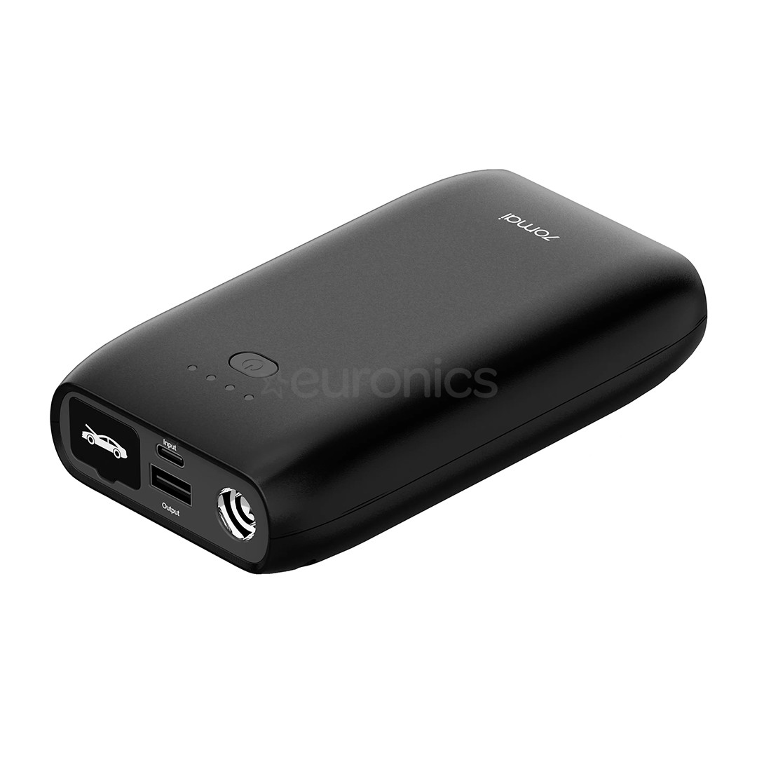 70mai Jump Starter 2, 10400 mAh, 1000 A, melna - Auto akumulatora palaišanas ierīce