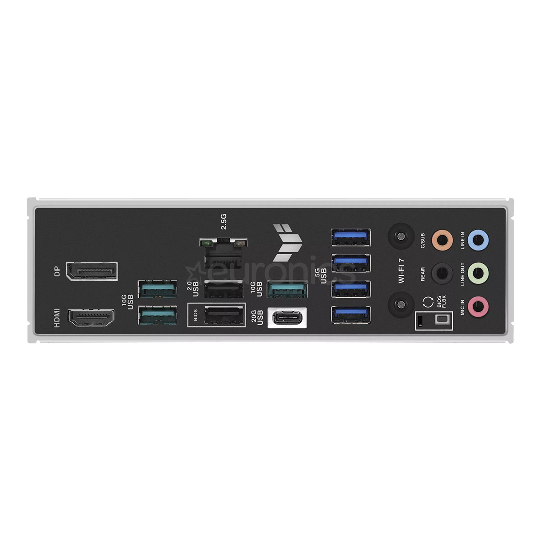 ASUS TUF GAMING B850-PLUS WIFI, AMD B850, AM5, DDR5, ATX, WiFi - Mainboard