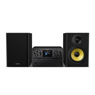 Philips TAM8905M2, 2.0, melna - Mūzikas sistēma TAM8905M2/10