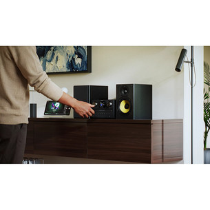 Philips TAM8905M2, 2.0, melna - Mūzikas sistēma