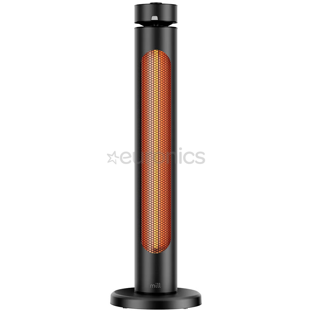 Mill Outdoor heater, 2000 Вт, черный - Инфракрасный обогреватель для террасы