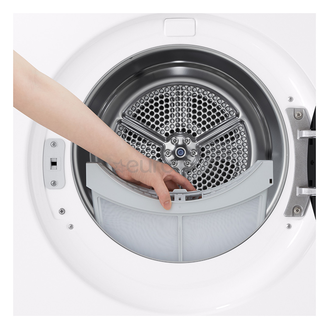 LG DUAL Inverter Heat Pump, 10 kg, dziļums 66 cm - Veļas žāvētājs