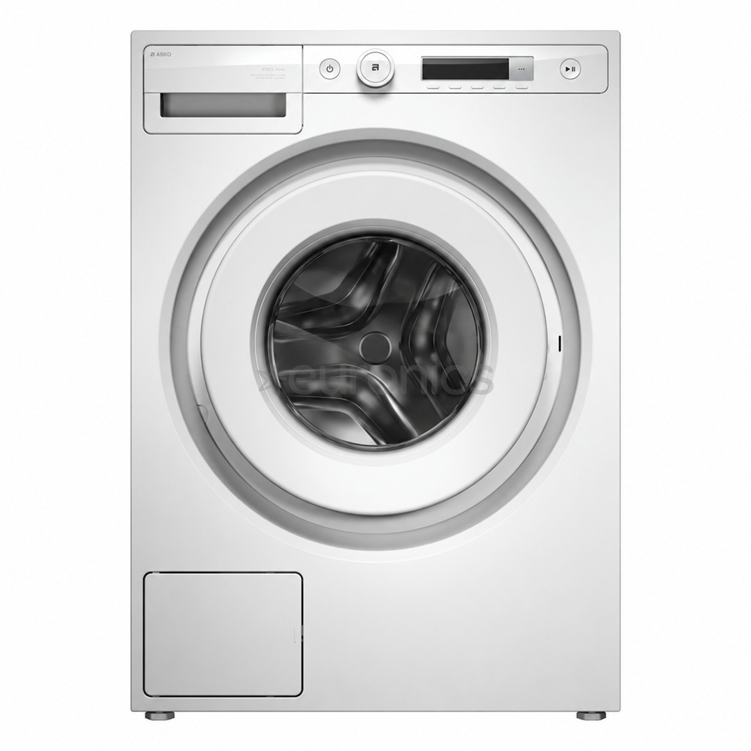 Asko Steel Seal, 8 kg, dziļums 57.2 cm, 1400 apgr/min. - Veļas mazgājamā mašīna ar priekšējo ielādi