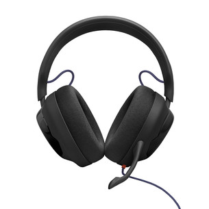 JBL Quantum 120, melna - Austiņas ar mikrofonu JBLQTUM120BLK