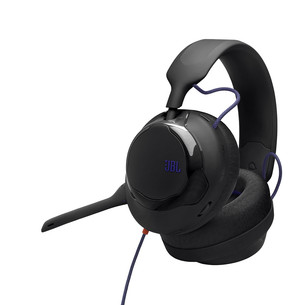 JBL Quantum 120, melna - Austiņas ar mikrofonu