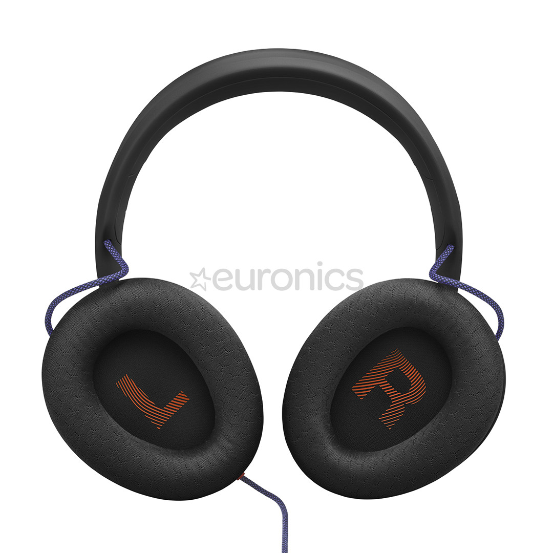JBL Quantum 120, melna - Austiņas ar mikrofonu