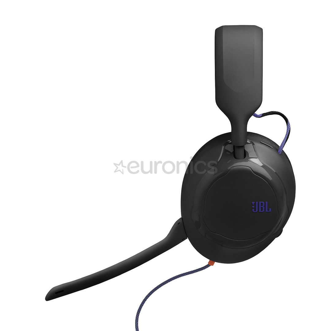 JBL Quantum 120, melna - Austiņas ar mikrofonu