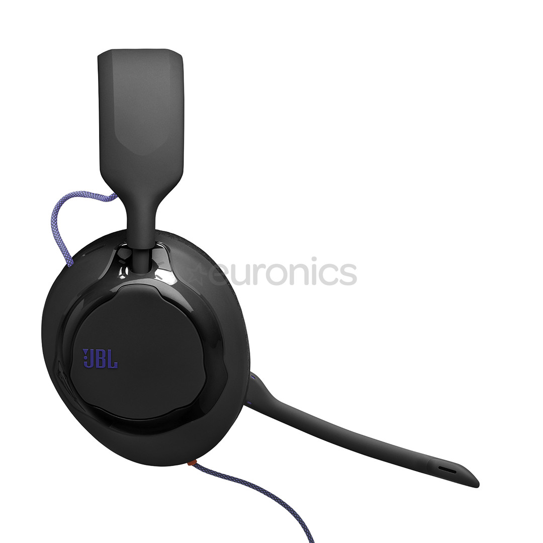JBL Quantum 120, melna - Austiņas ar mikrofonu