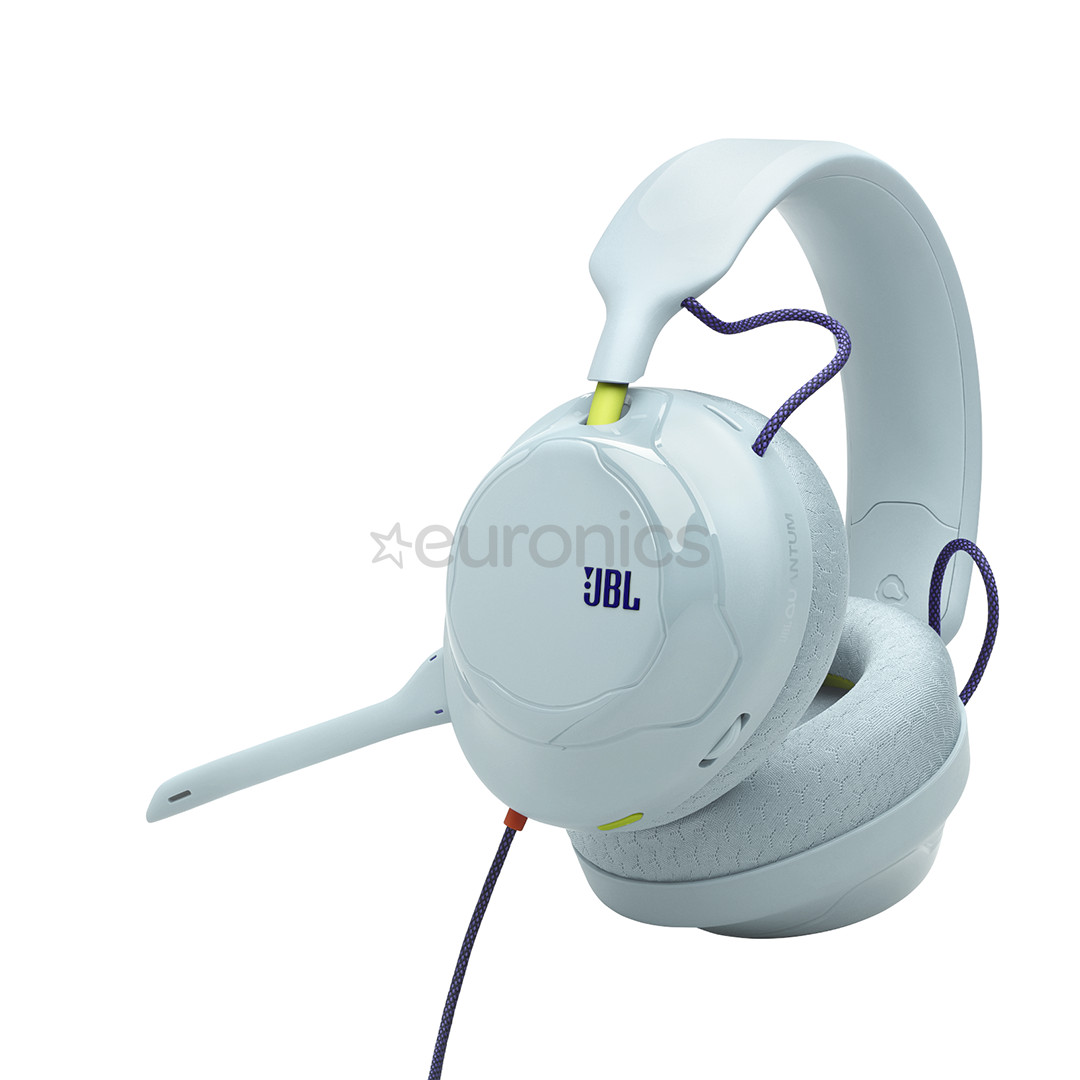 JBL Quantum 120, gaiši zila - Austiņas ar mikrofonu
