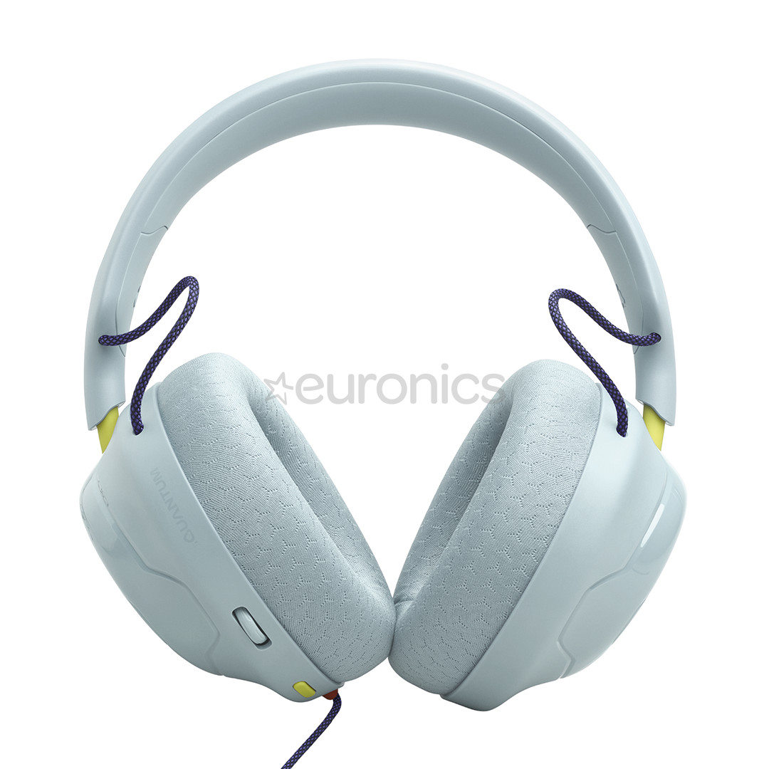 JBL Quantum 120, gaiši zila - Austiņas ar mikrofonu