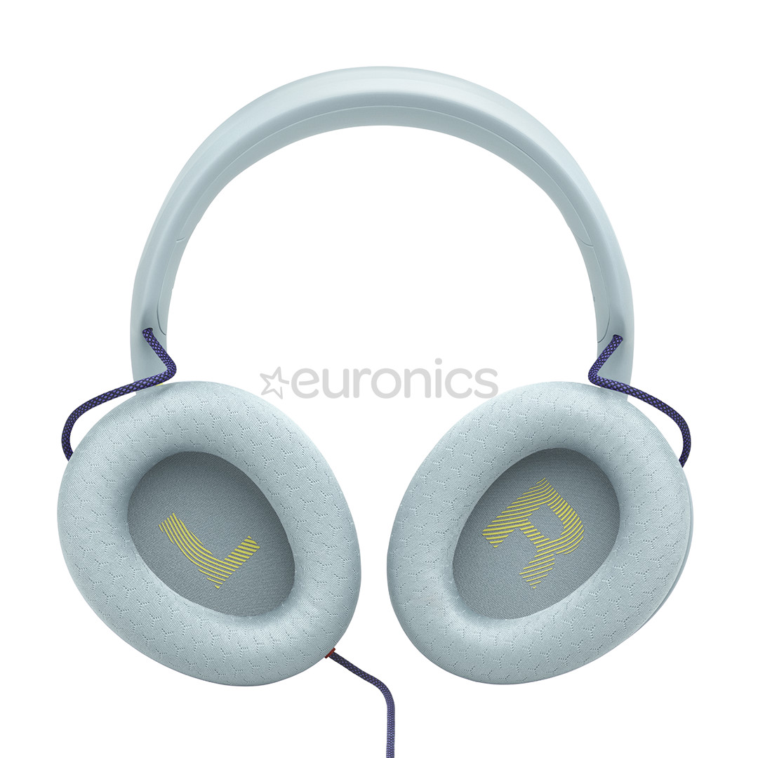 JBL Quantum 120, gaiši zila - Austiņas ar mikrofonu