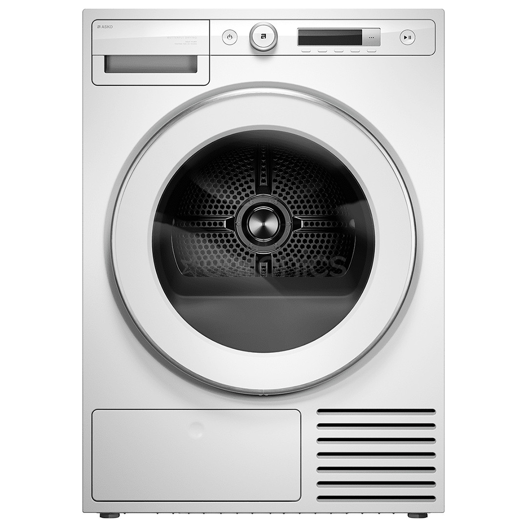 Asko, 9 kg, depth 63 cm - Clothes dryer