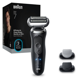 Braun, Series 7, Wet & Dry, melna - Skuveklis 72-N1620S