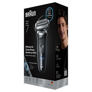 Braun, Series 7, Wet & Dry, melna - Skuveklis