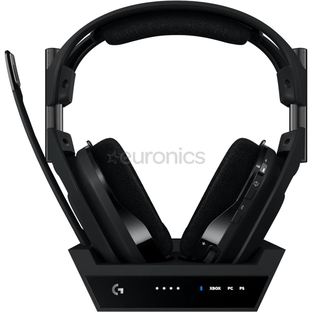Logitech ASTRO A50 X LIGHTSPEED, melna - Bezvadu austiņas