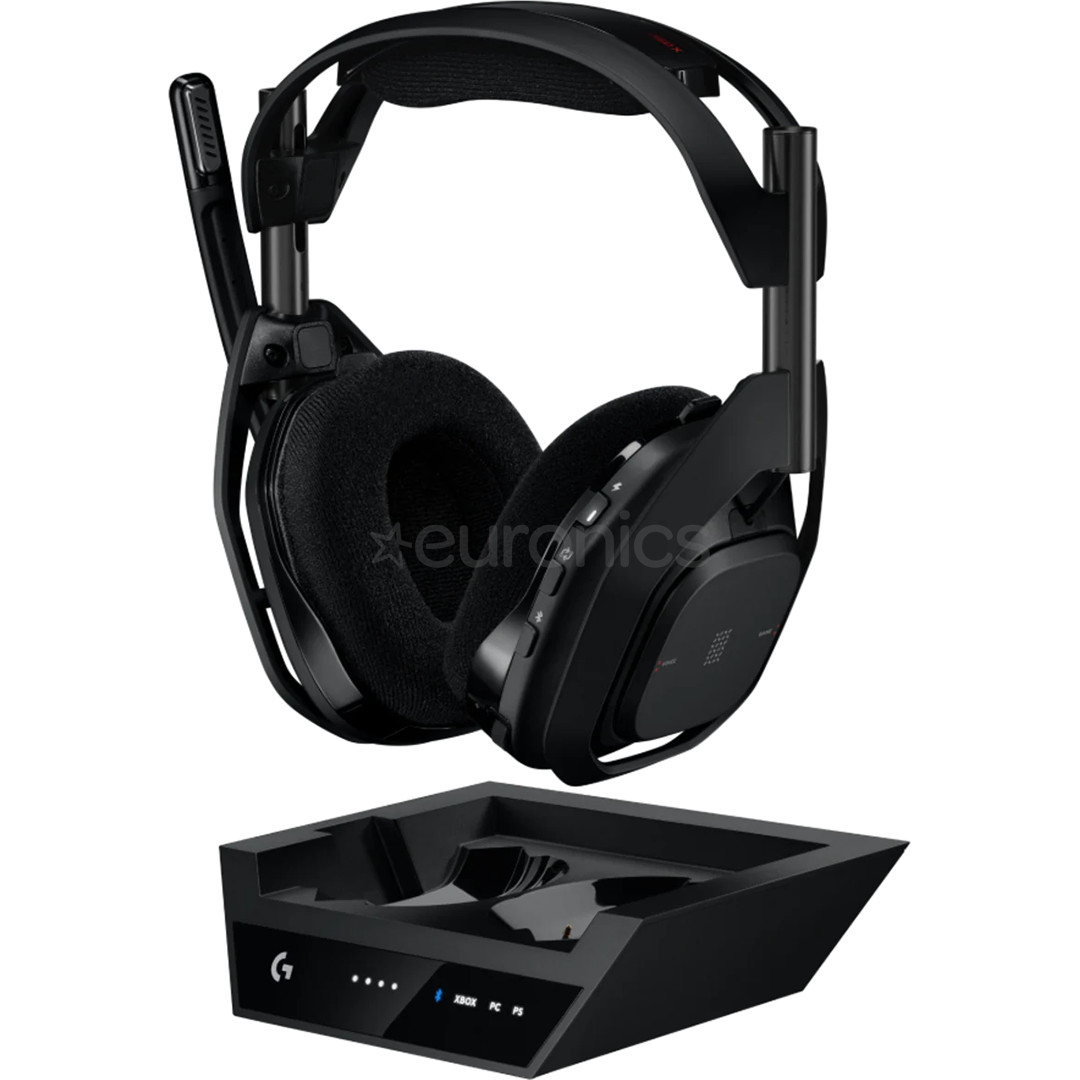 Logitech ASTRO A50 X LIGHTSPEED, melna - Bezvadu austiņas