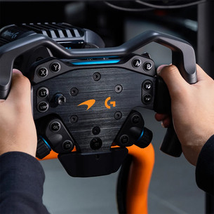 Logitech RS Formula Wheel McLaren Racing Edition, black - Sim wheel add-on