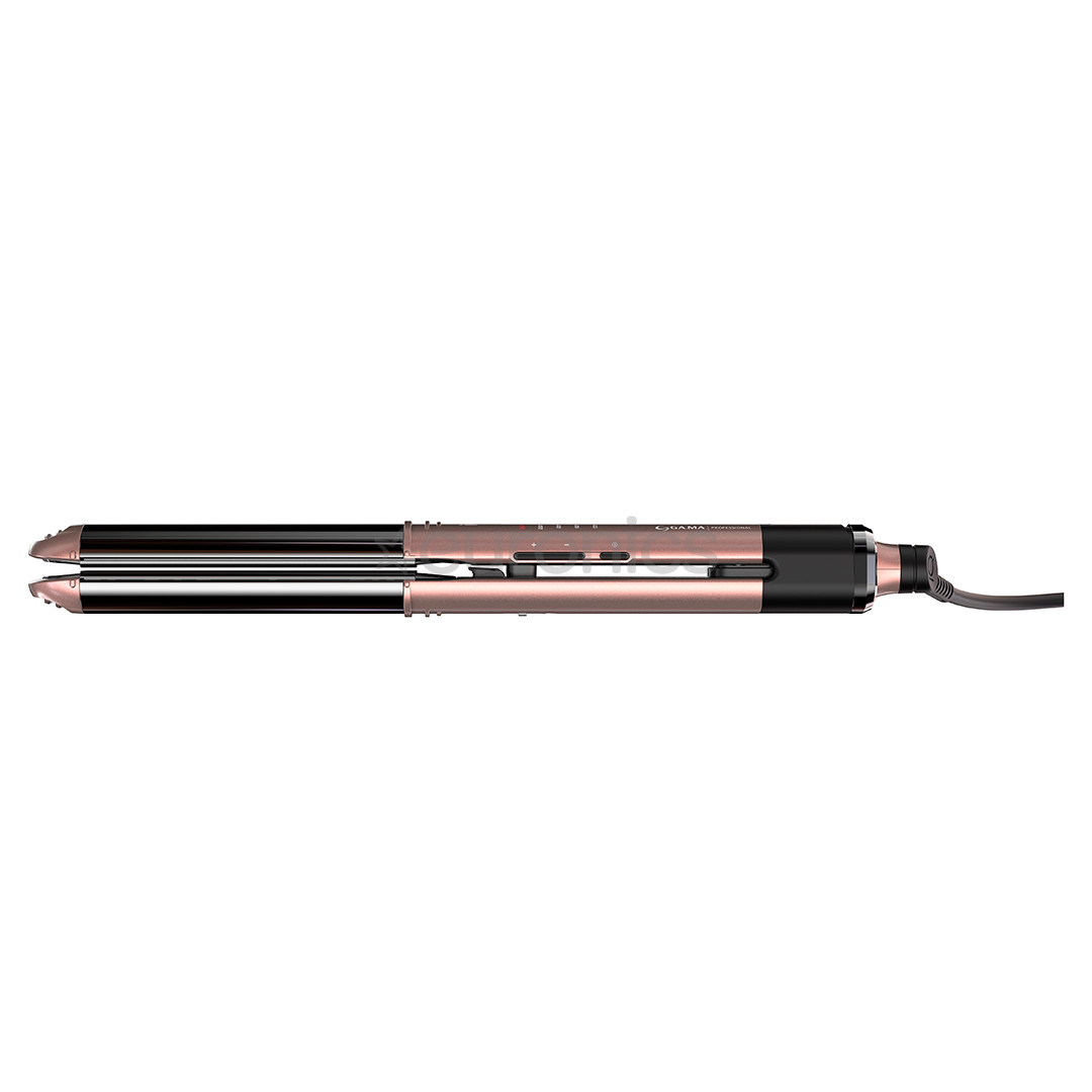 GA.MA IQ Perfetto, 2-in-1, rose gold - Straightener & curling iron