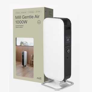 Mill Gentle Air, 1000 W, balta - Eļļas radiators