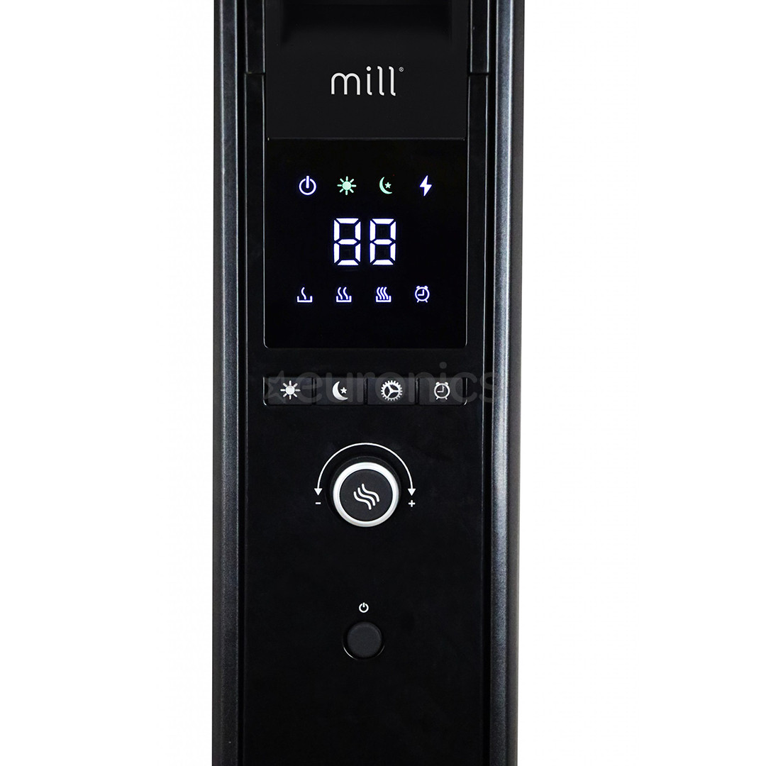 Mill Gentle Air, 1000 W, black - Oil filled radiator