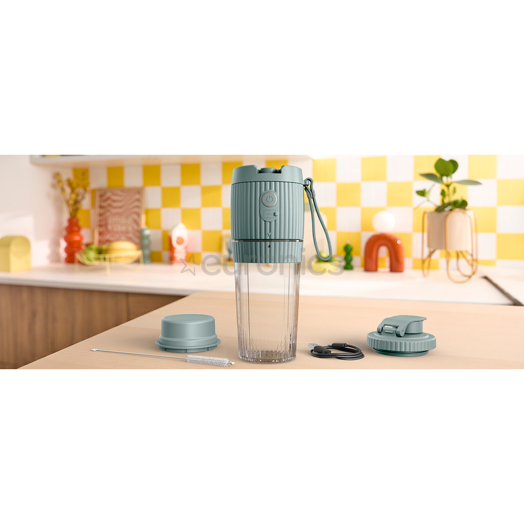 Tefal Lightmix+, 590 мл, зеленый - Портативный блендер