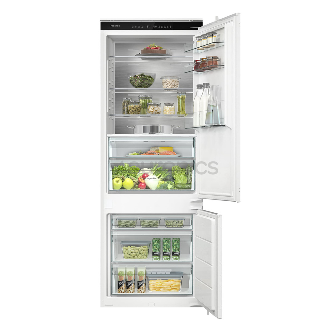 Hisense, No Frost, 377 L, height 194 cm - Built-in refrigerator