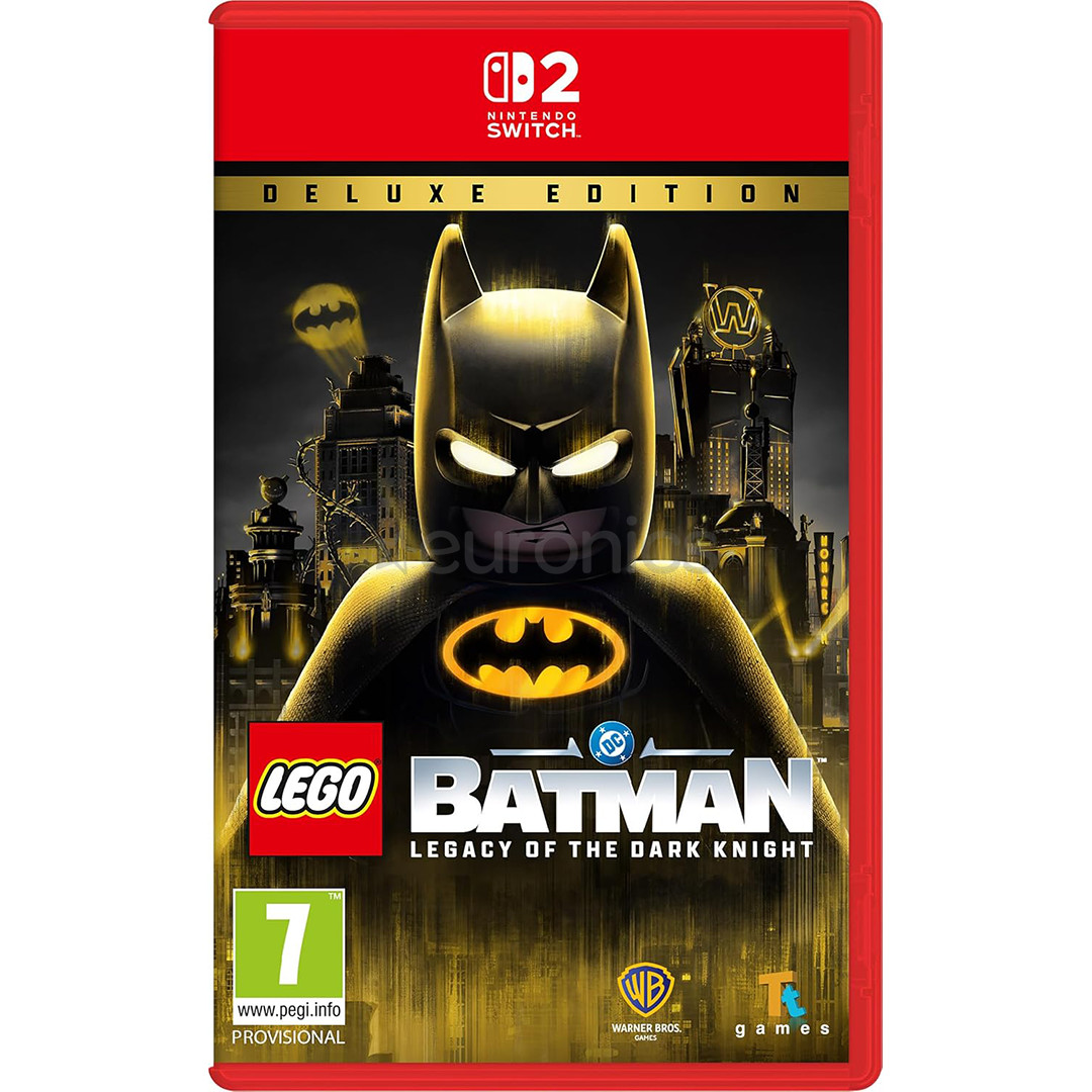 LEGO Batman: Legacy of the Dark Knight Deluxe Edition, Nintendo Switch 2 - Game