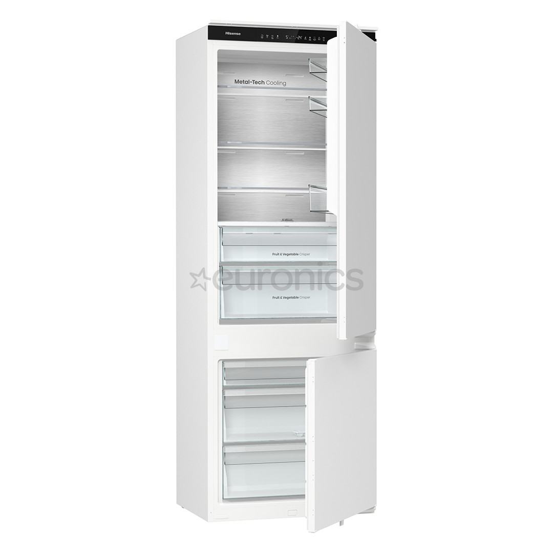 Hisense, No Frost, 377 L, height 194 cm - Built-in refrigerator