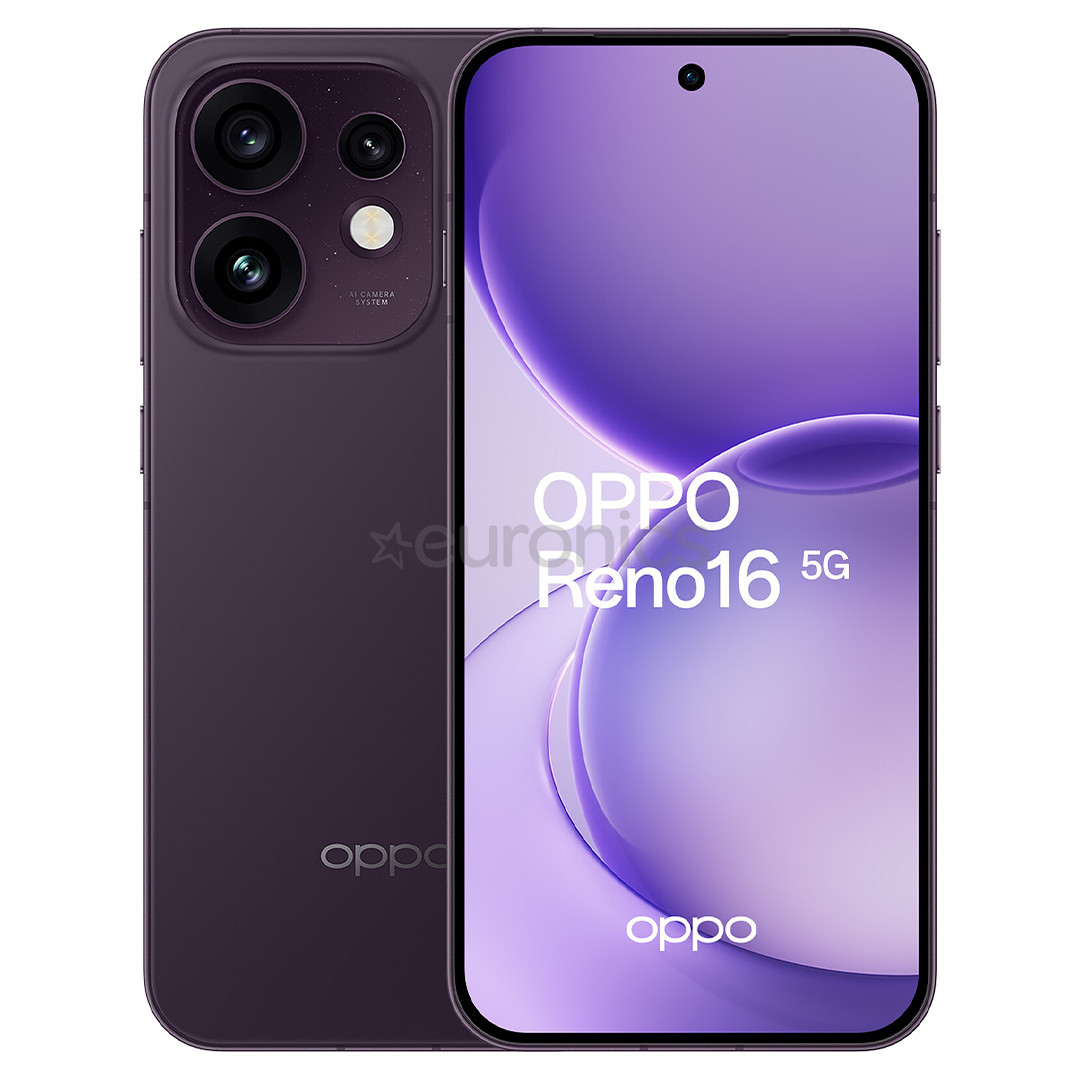 OPPO Reno16 5G, 256 ГБ, сиреневый – Смартфон