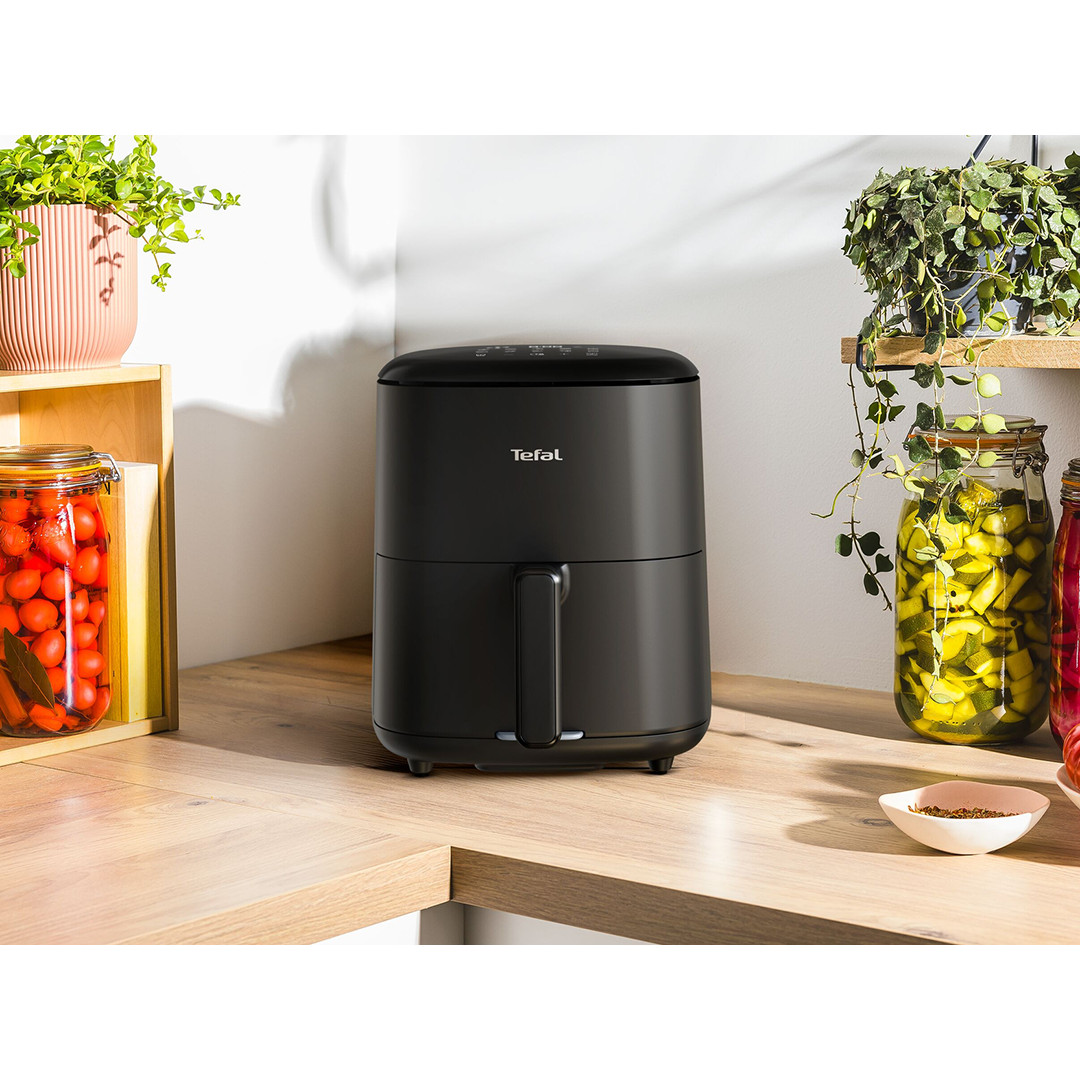 Tefal Easy Fry Max, 1500 W, 5 L, melna - Karstā gaisa friteris