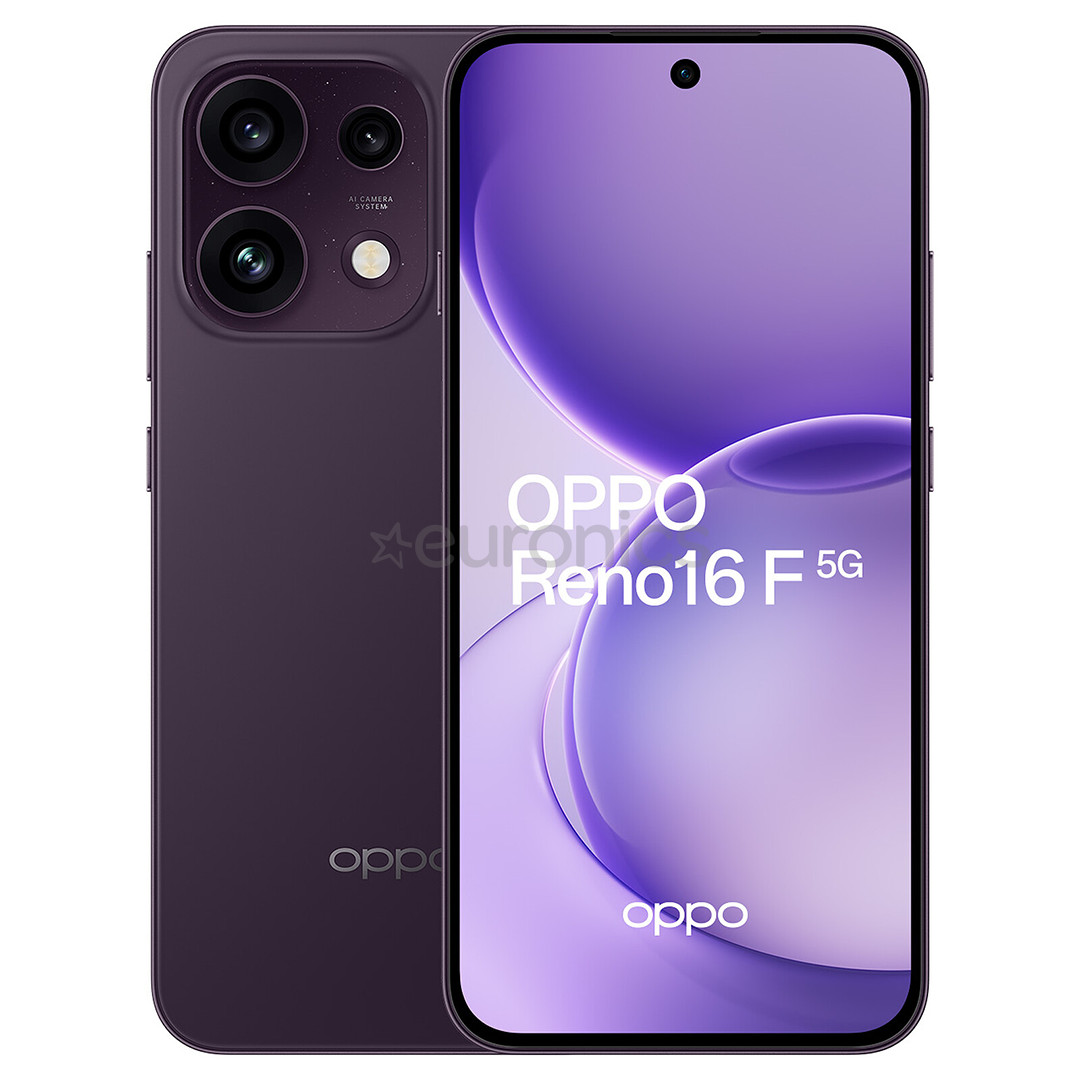 OPPO Reno16 F 5G, 256 ГБ, сиреневый – Смартфон