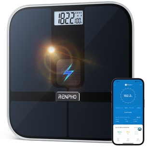 Renpho Elis Solar 2, black - Diagnostic scale ELIS.SOLAR2