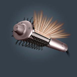 Rowenta Air Brush 3D Nano, 810 W, pink - Hot air brush