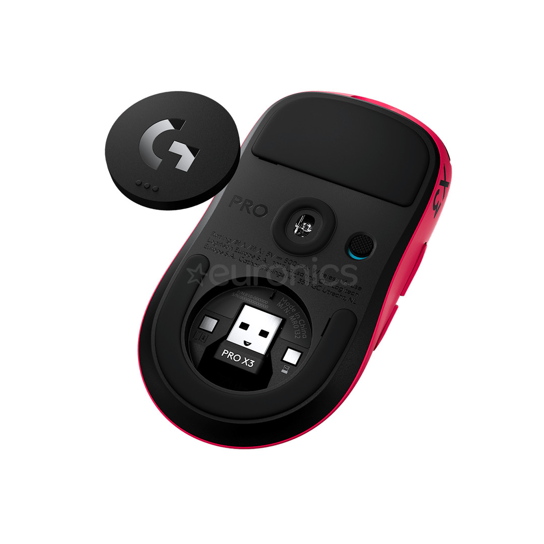 Logitech Pro X3 Superstrike, rozā - Bezvadu datorpele
