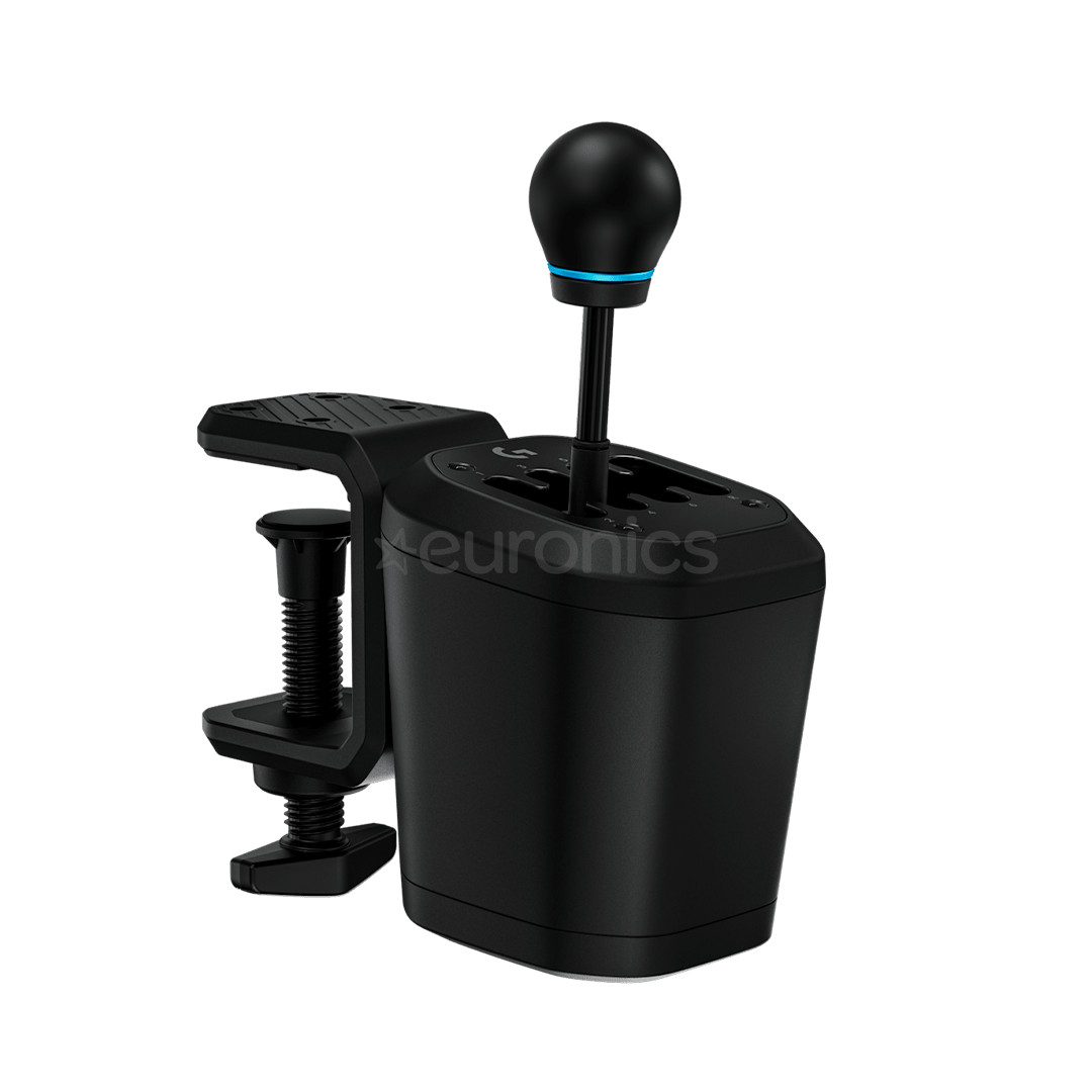 Logitech RS-H Shifter, melna - Ātrumu pārslēgs