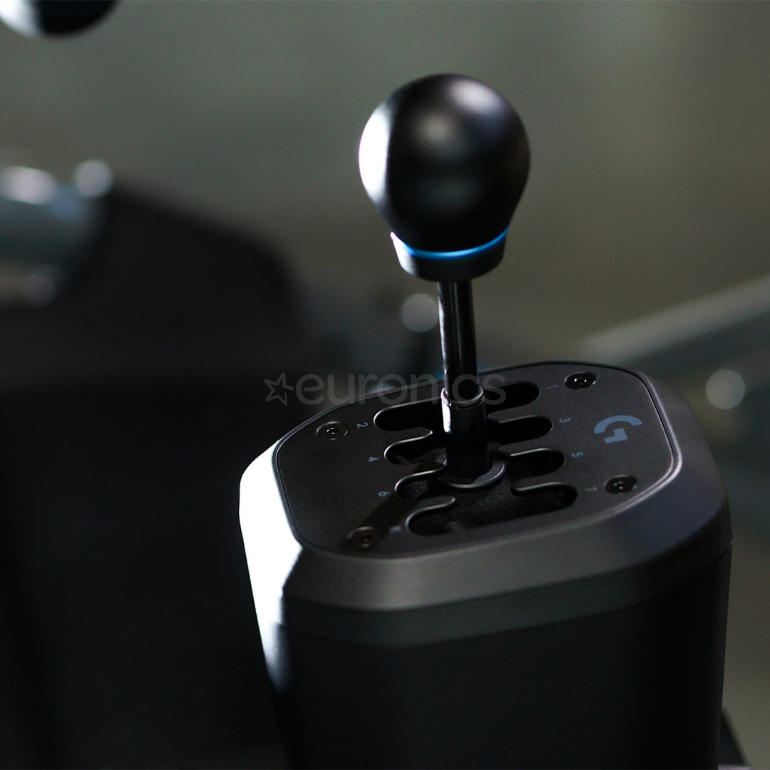 Logitech RS-H Shifter, melna - Ātrumu pārslēgs