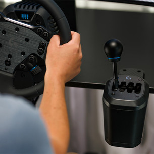 Logitech RS-H Shifter, melna - Ātrumu pārslēgs