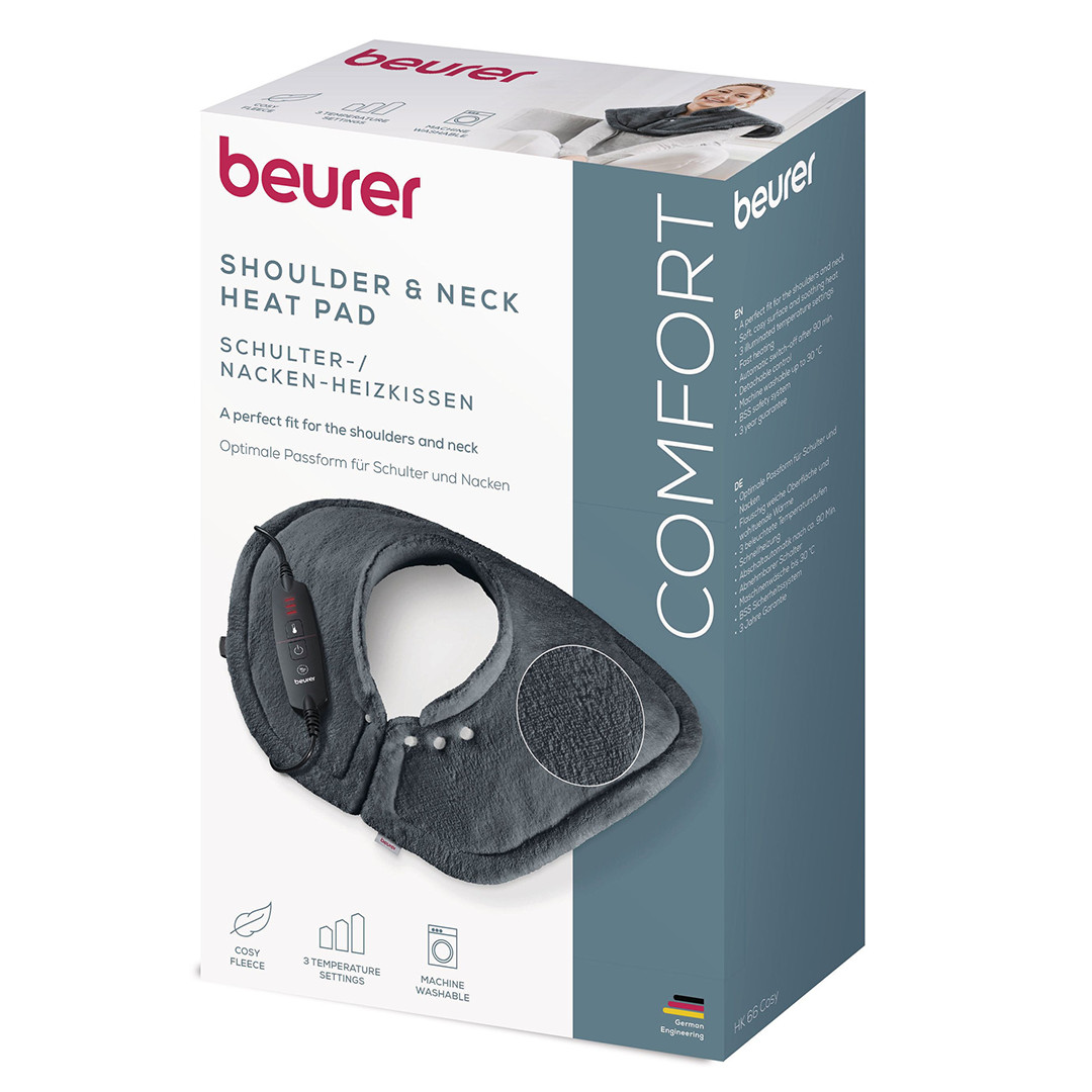 Beurer HK 66 Cosy, 56x52 cm, pelēka - Elektriskais sildītājs