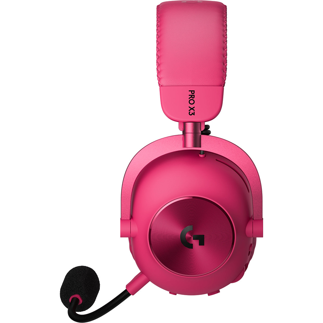 Logitech PRO X3 LIGHTSPEED, magenta - Wireless headset