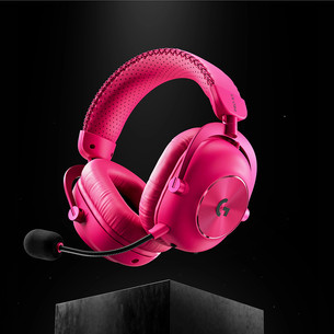 Logitech PRO X3 LIGHTSPEED, magenta - Wireless headset